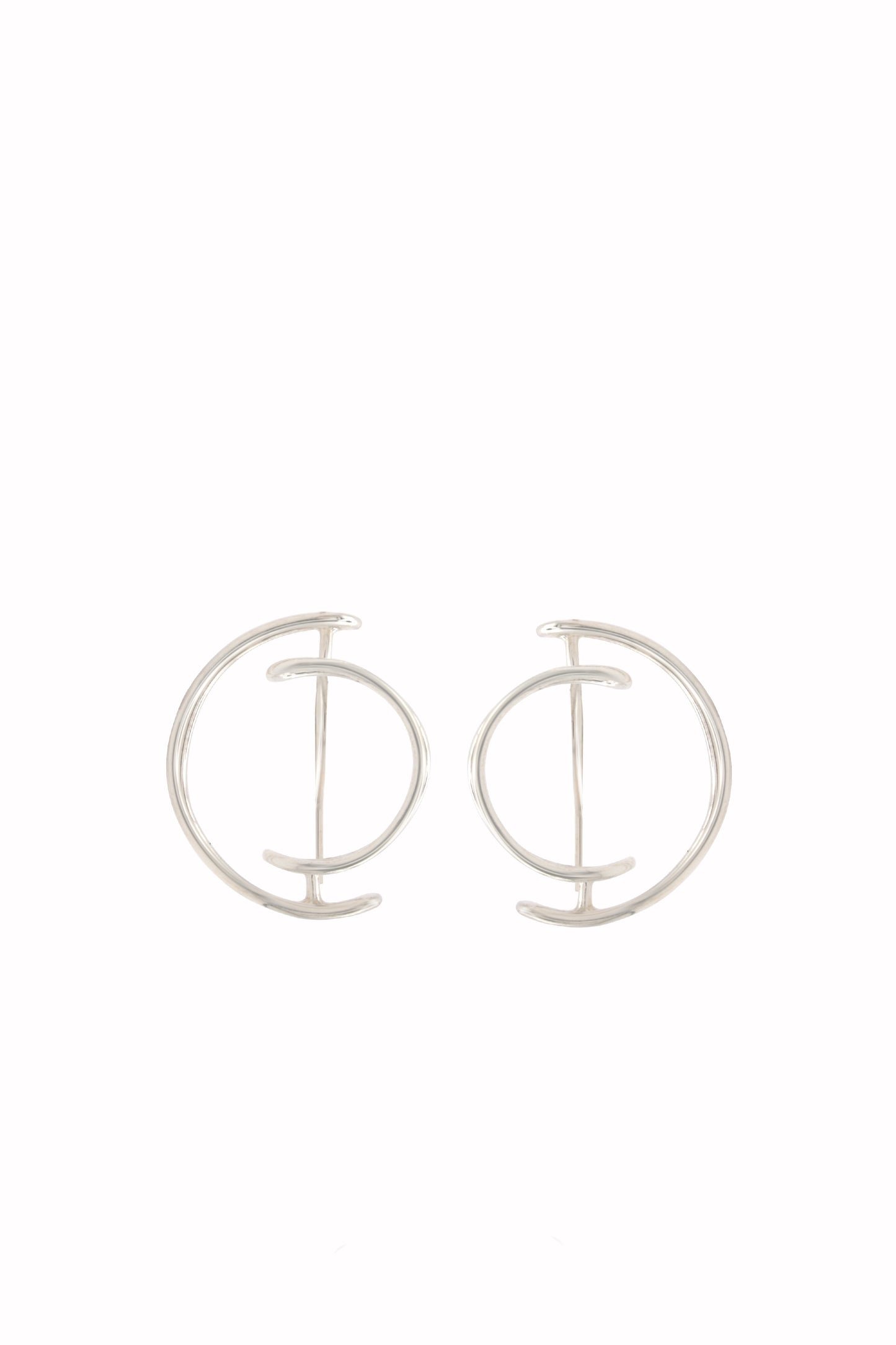 Orb Earrings (Silver)
