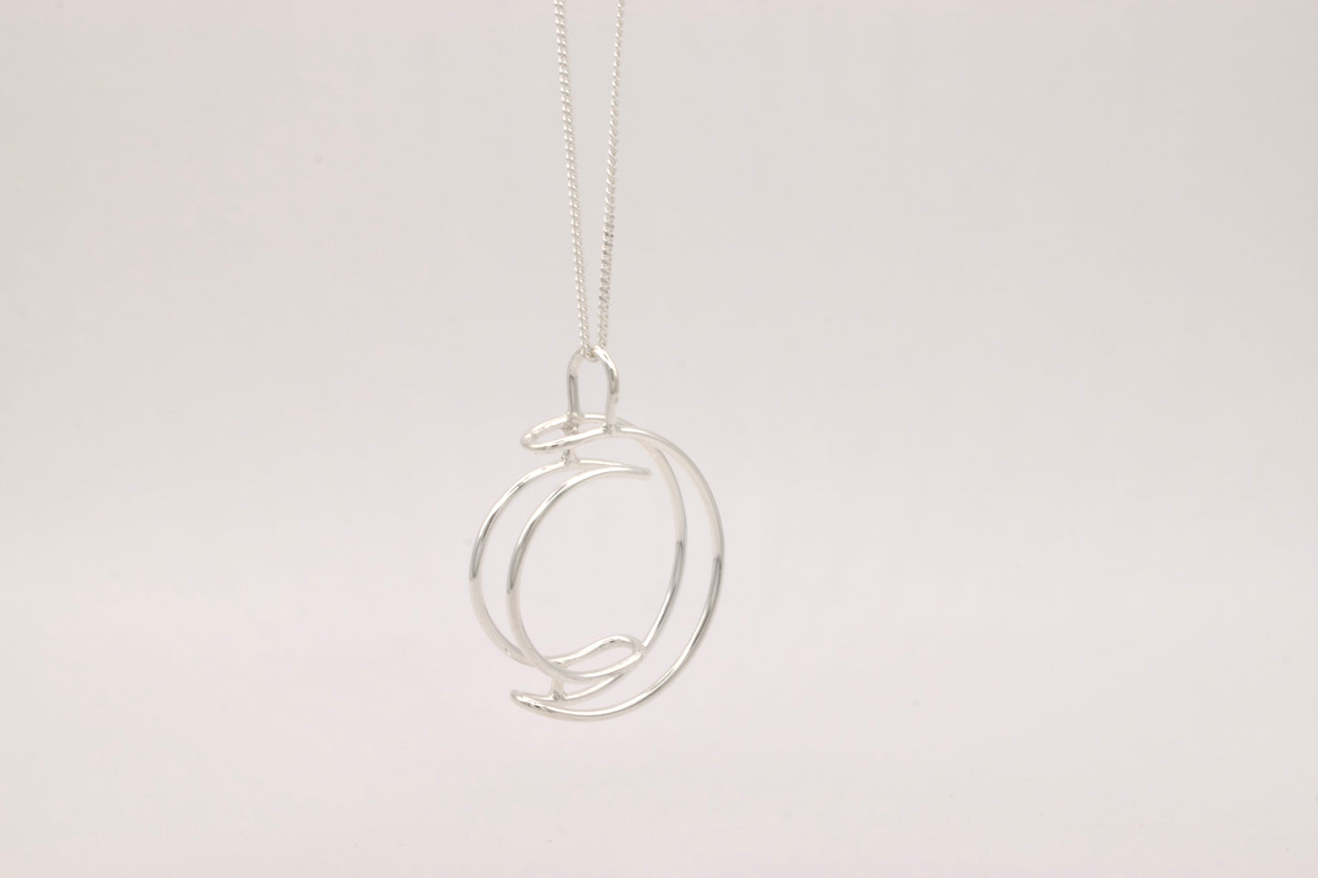 Orb Necklace Silver