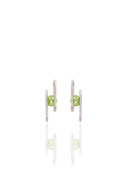 Peridot Studs