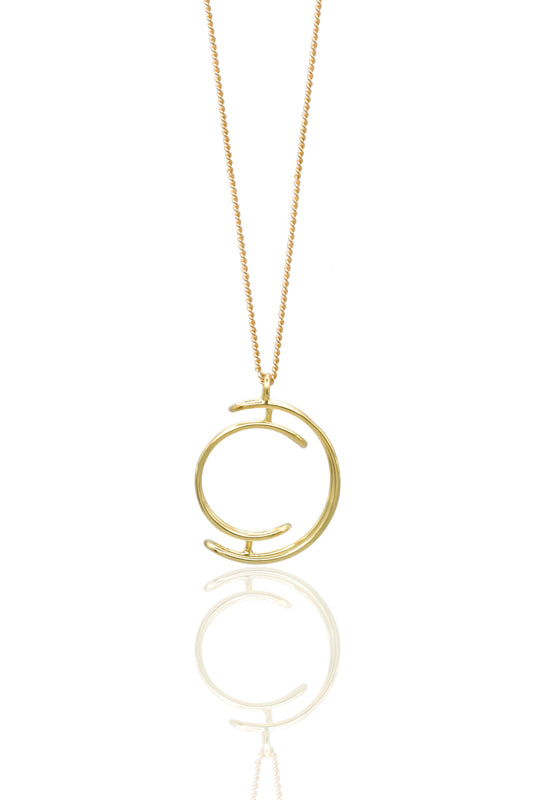 Orb Necklace (gold plated)